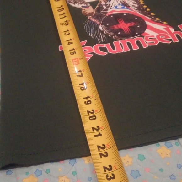 🦅🇺🇸🌌🌙 Tecumseh 🔥 💎 Shirt Youth Medium ✨ Native American 🌎 Eagle Moon ⭐ - Picture 6 of 8